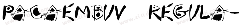 Pacaembuv04 Regula字体转换
